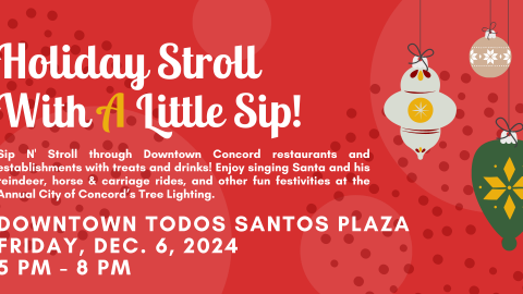 2024 Holiday Stroll With A Little Sip!