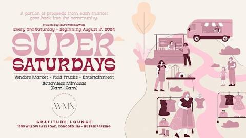 Super Saturday! Food Trucks - Vendors - Entertainment - Games for Adults and Kids!