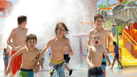 Opening Day at Hurricane Harbor