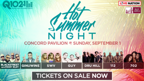 Hot Summer Night concert brings major R&B lineup to Bay Area