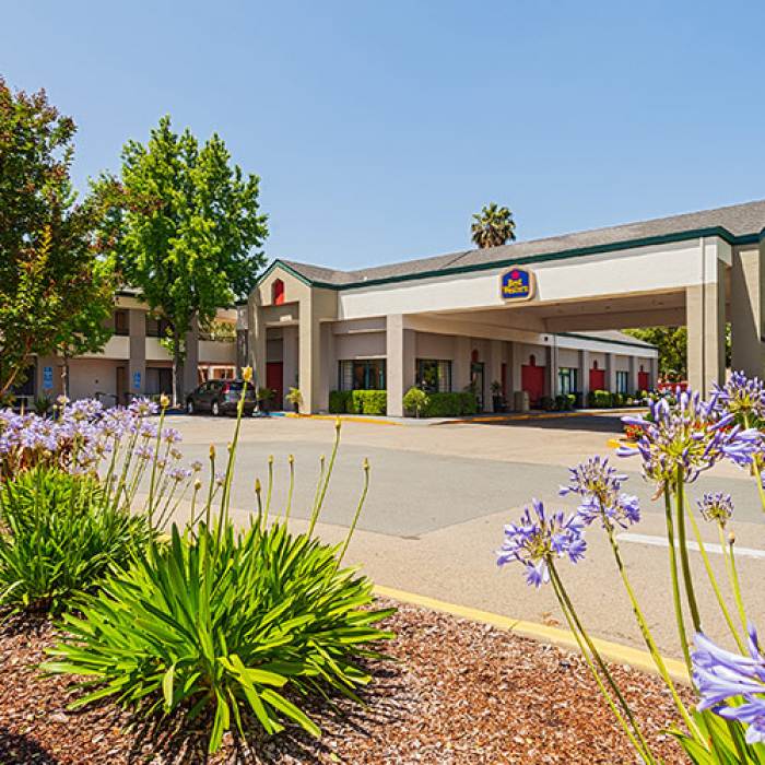 exterior of hotel