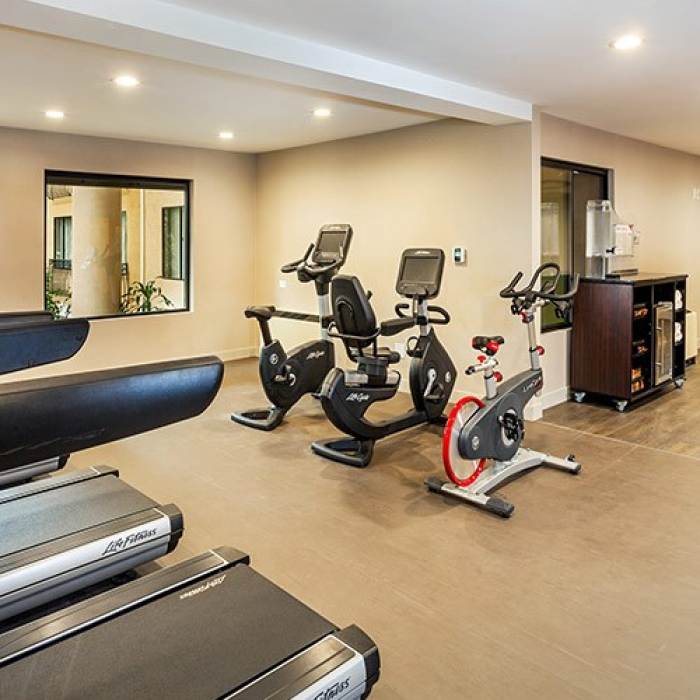 hotel fitness center