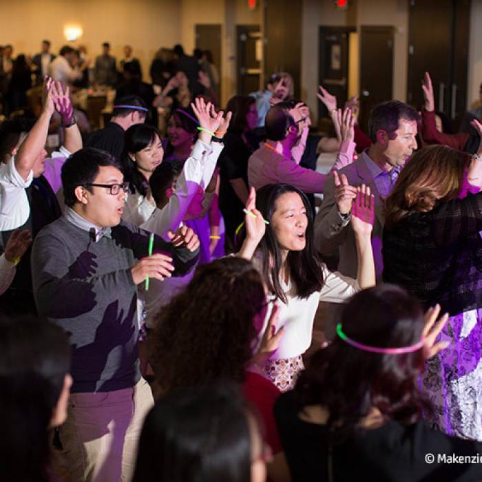 people dancing at wedding reception