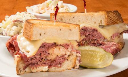 buttercup grill sandwich and pickle