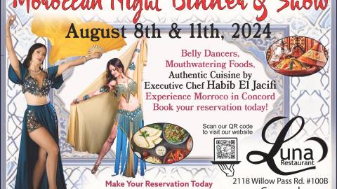 Moroccan Night at Luna