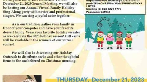 NAMI: CC Family Holiday Sing-along