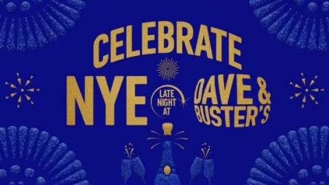 Ringing in 2025 at Dave & Buster's