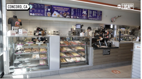 81-year-old grandpa, Gil Walker, is Dunkin's sweetest customer