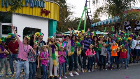 First Annual Six Flags Mardi Gras Festival Comes to Northern California February 11
