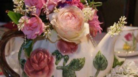 Spring Tea in the Galindo House