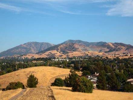 mount diablo standing tall in background