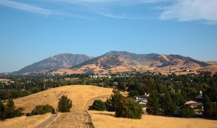 mount diablo standing tall in background