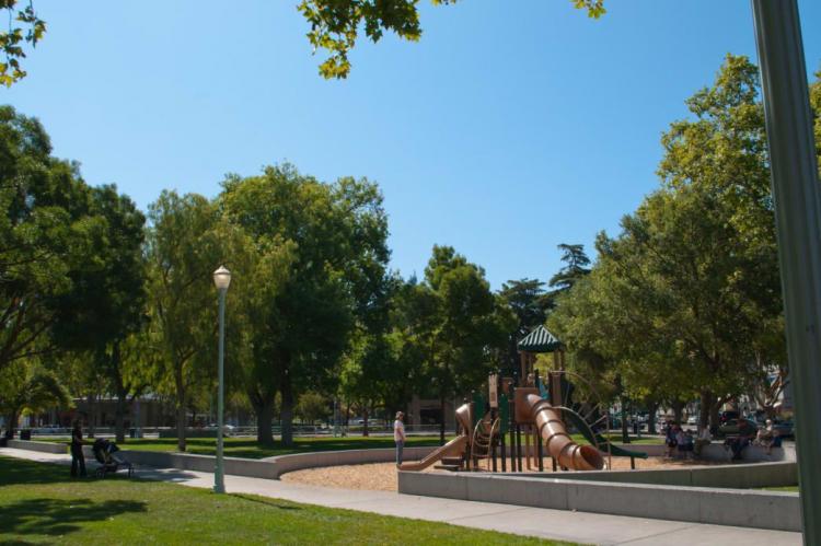 playground in Todos Santos Plaza