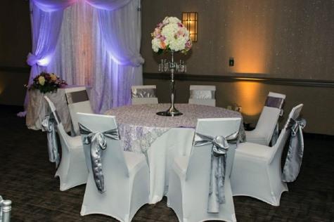 banquet reception table