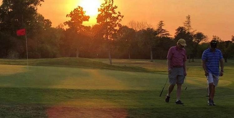 sunset golf course