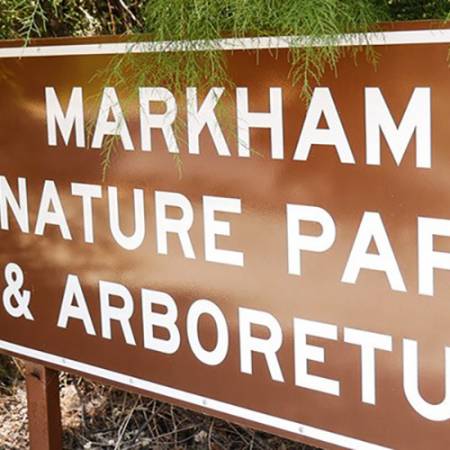 nature park road sign