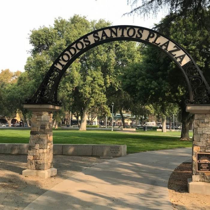 Todos Santos Plaza archway