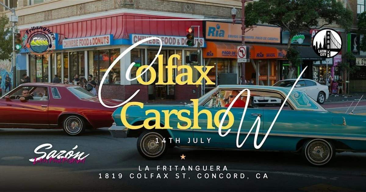 Sazon Latin Food Festival x Colfax Carshow Visit Concord
