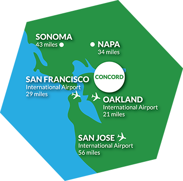bay area map graphic
