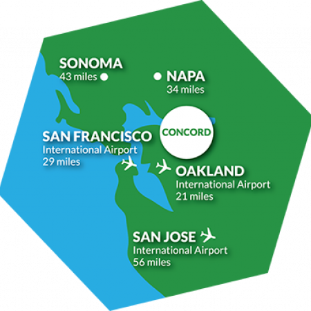 bay area map graphic