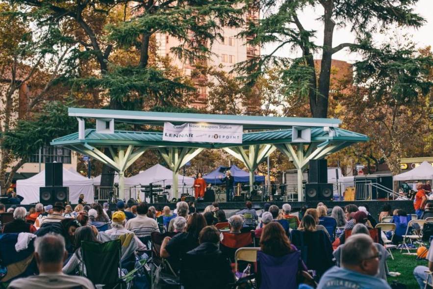 live music in the park