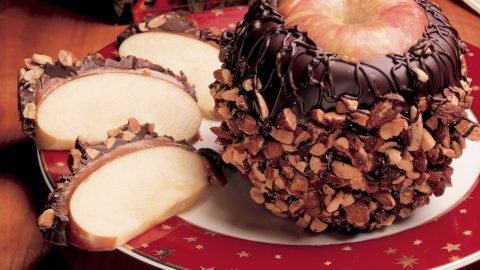 DUNN FAMILY CHOCOLATE'S GIANT APPLE