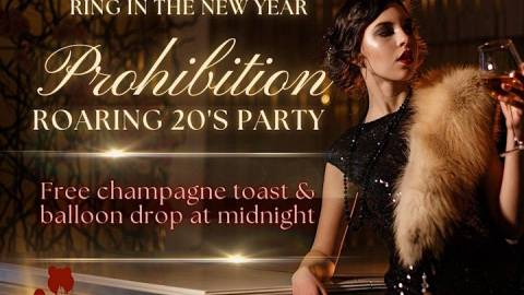 New Year's Eve 2024 Prohibition Roaring 20's Party