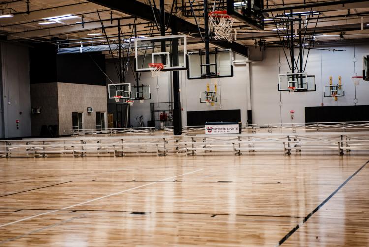multicourt basketball facility