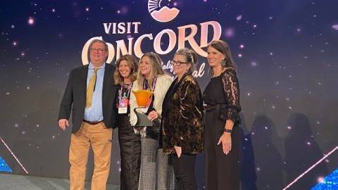 VISIT CONCORD WINS VISIT CALIFORNIA POPPY AWARD