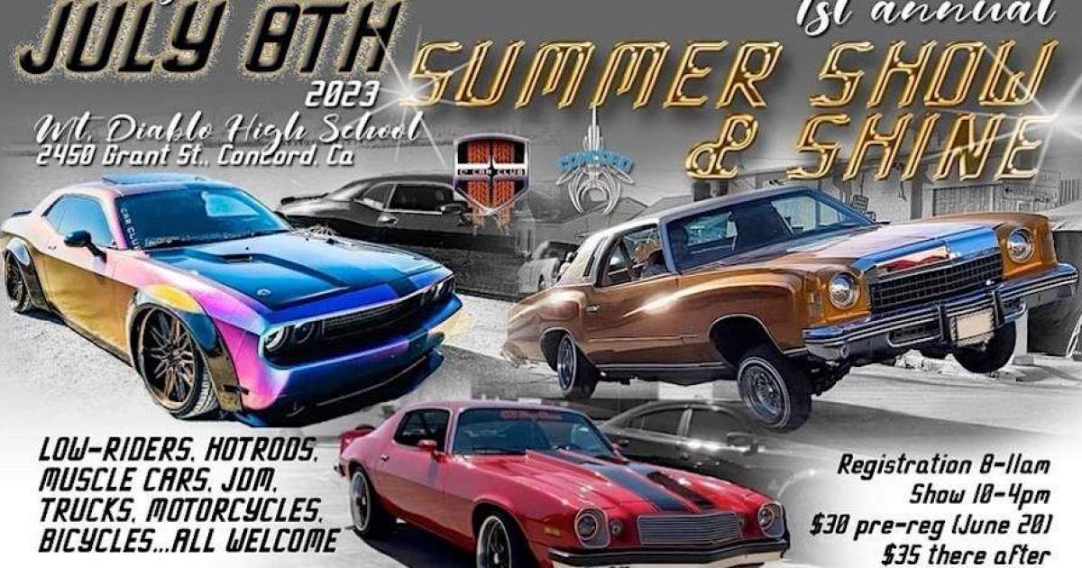 Summer Show & Shine Car Show - Visit Concord