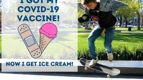 Vaccines & Ice Cream with Contra Costa Health Services, the City of Concord and Visit Concord